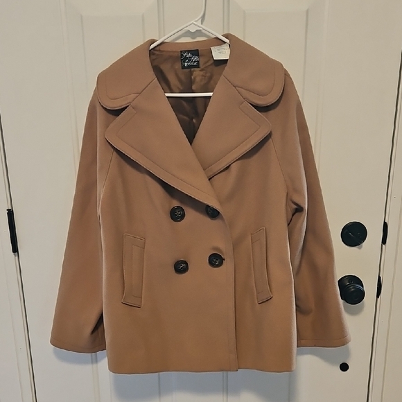 Saks Fifth Avenue Wool/Nylon Coat - Picture 1 of 6